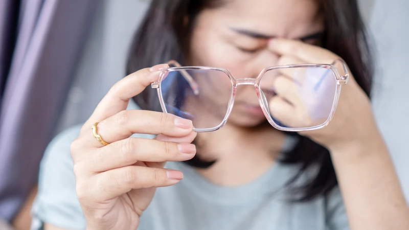 Khi thực hiện các công việc đòi hỏi sự tập trung cao nên đeo kính