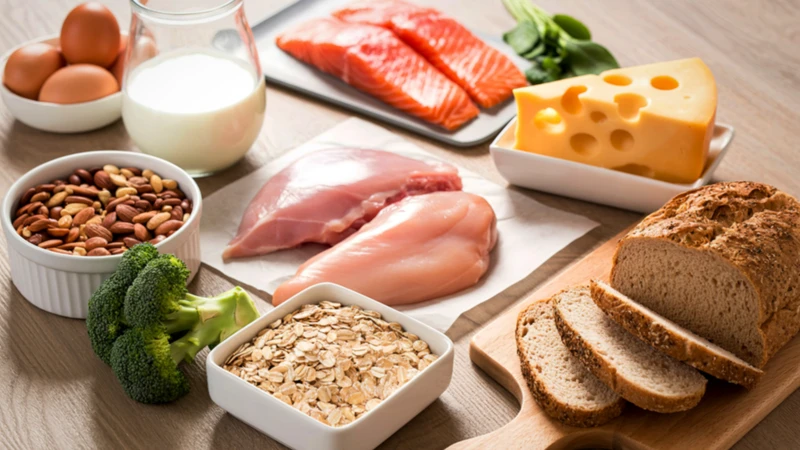 Chế độ ăn cân bằng giúp cơ thể nhận đủ các nhóm dưỡng chất cần thiết