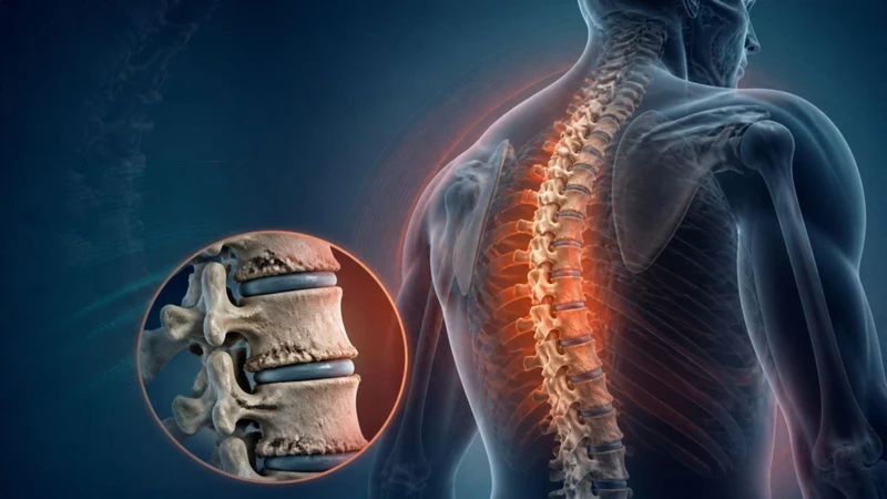 Phần lớn các thay đổi thoái hóa cột sống tiến triển từ từ
