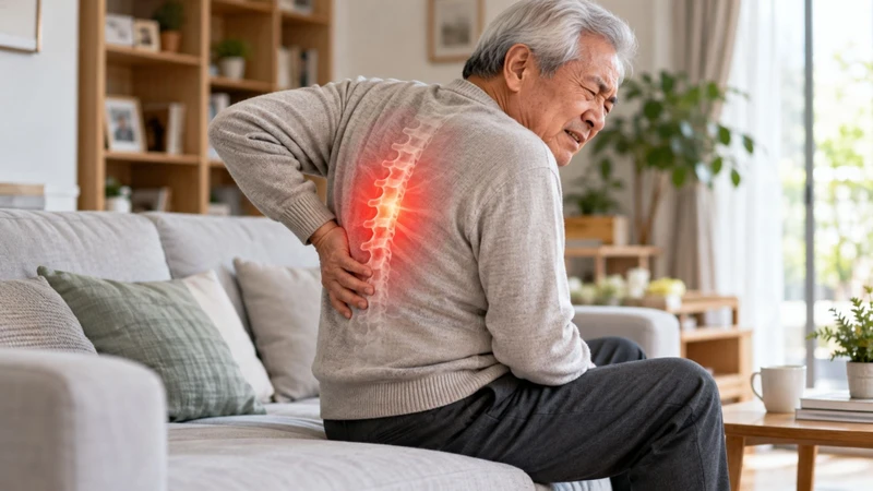 Thoái hóa đốt sống ngực có thể liên quan đến tuổi tác