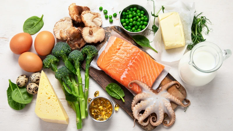 Chế độ ăn giàu canxi, vitamin D, omega-3 và các chất chống oxy hóa có thể hỗ trợ sức khỏe xương khớp