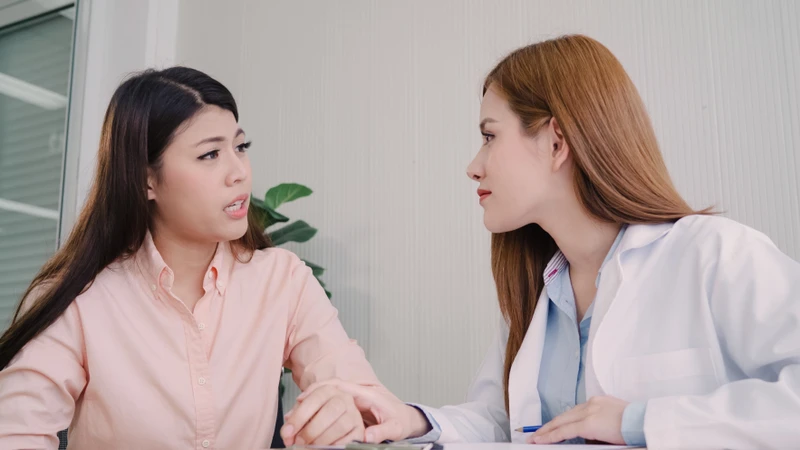 Nên đi khám bác sĩ để có kết quả chính xác