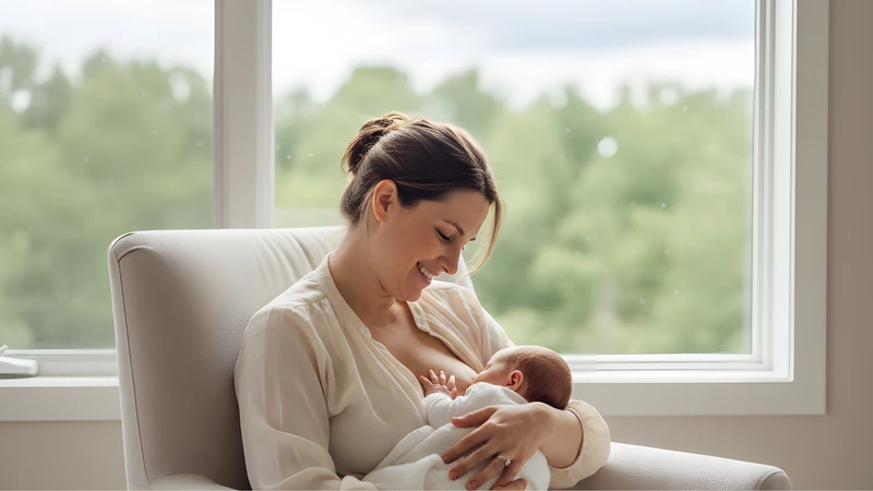 Mẹ cho trẻ bú nên tuân thủ chế độ dinh dưỡng an toàn và hợp lý