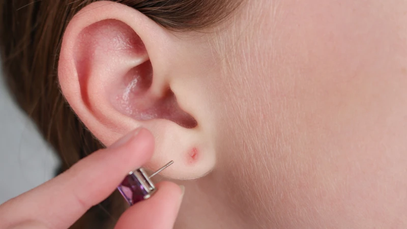 Vệ sinh đúng cách khi xỏ khuyên giúp hạn chế các vấn đề tại thùy tai