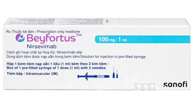 Beyfortus (nirsevimab) là kháng thể đơn dòng phòng ngừa bệnh nhiễm trùng hô hấp do RSV