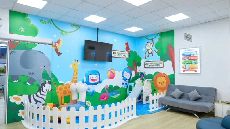 Hệ thống Tiêm chủng Long Châu đầu tư cơ sở vật chất khang trang, hiện đại