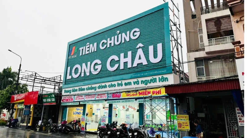 Hiện hệ thống Tiêm chủng Long Châu có nhiều trung tâm tại Hải Phòng