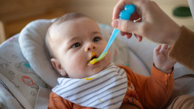Trẻ 8 tháng ăn được gì? Gợi ý thực đơn giúp bé ăn ngon, phát triển tốt 3