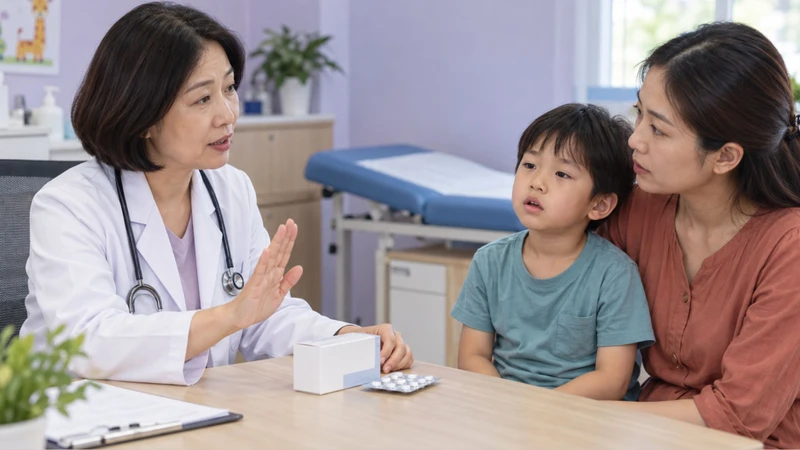 Không tự ý cho trẻ dùng thuốc để điều trị khàn tiếng