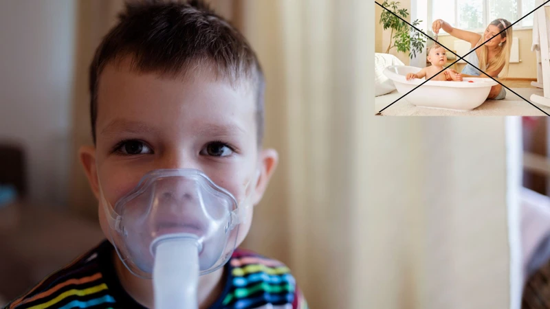 Trẻ bị viêm phế quản có được tắm không? Giải đáp từ chuyên gia nhi khoa 4