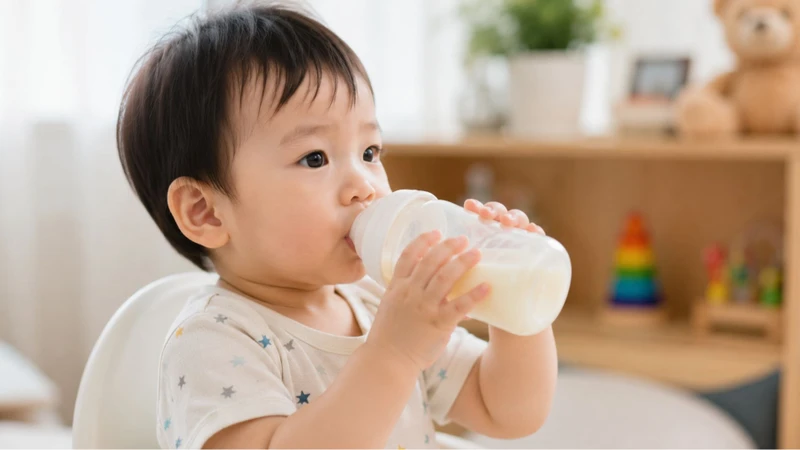 Chỉ nên cho trẻ uống sữa khi đã ngừng nôn và tỉnh táo