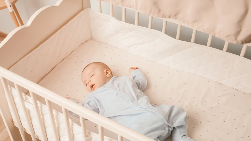 Nôi cần có đệm phẳng, cứng và vừa vặn với lòng nôi