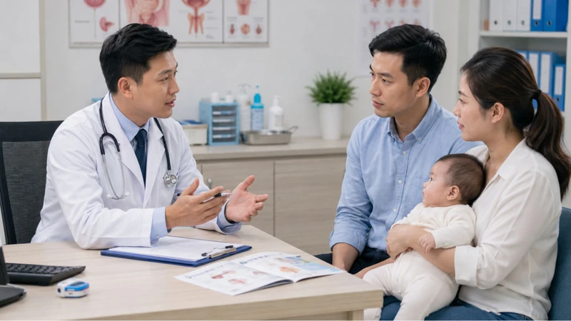 Hiện nay chưa xác định nguyên nhân gây 3 tinh hoàn ở trẻ
