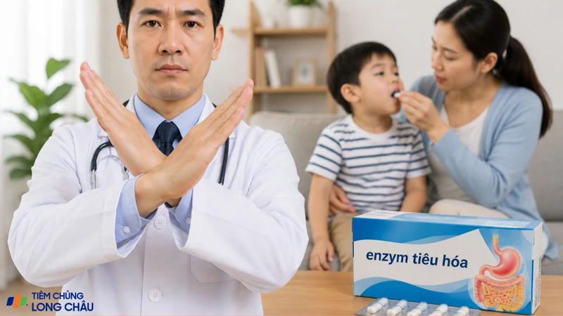 Cha mẹ không nên tự ý bổ sung enzym khi chưa xác định nguyên nhân