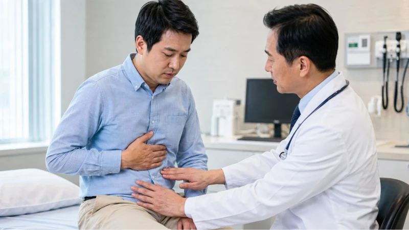 Người có triệu chứng tiêu hóa bất thường nên đi khám bác sĩ