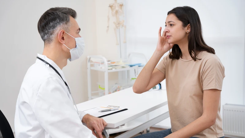 Đến gặp bác sĩ để được thăm khám là bước quan trọng để xác định nguyên nhân chính xác