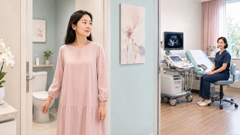 Mặc trang phục rộng rãi giúp quá trình siêu âm thuận tiện hơn