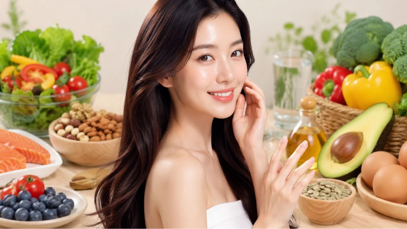 Chế độ ăn giàu dưỡng chất giúp da, tóc, móng khỏe