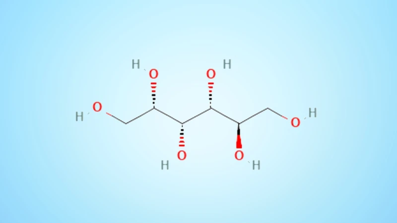Sorbitol, còn được gọi là glucitol, là một loại rượu đường (sugar alcohol)