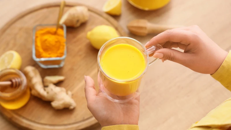 Lưu ý sữa nghệ chỉ là thức uống hỗ trợ và không thể thay thế thuốc chữa bệnh