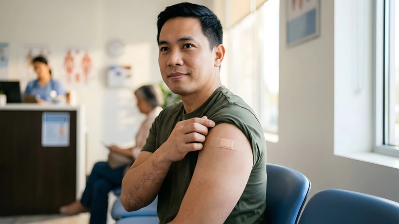 Bạn nên ở lại trung tâm tiêm chủng ít nhất 30 phút sau tiêm để theo dõi các phản ứng