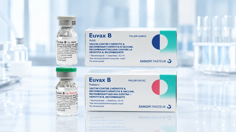 Vắc xin Euvax B 0.5ml giúp tạo miễn dịch chủ động phòng viêm gan B
