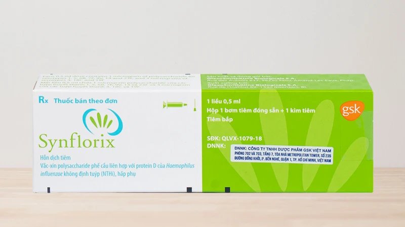 Vắc xin phòng phế cầu Synflorix là một loại vắc xin ngừa phế cầu khuẩn