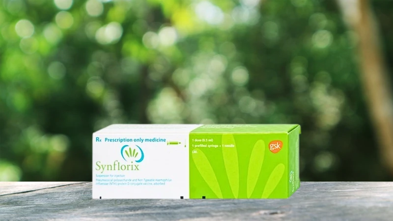 Vắc xin Synflorix đang được cung cấp tại Trung tâm Tiêm chủng Long Châu