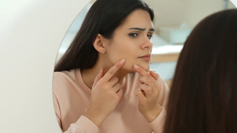 Thay đổi nội tiết tố là một trong những nguyên nhân gây xuất hiện vạch nâu ở bụng không phải do mang thai