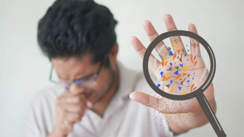 Vi nhựa tích tụ trong phế quản và phế nang có thể gây viêm đường hô hấp