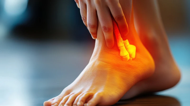 Viêm bao hoạt dịch khớp cổ chân gây áp lực lên các mô xung quanh