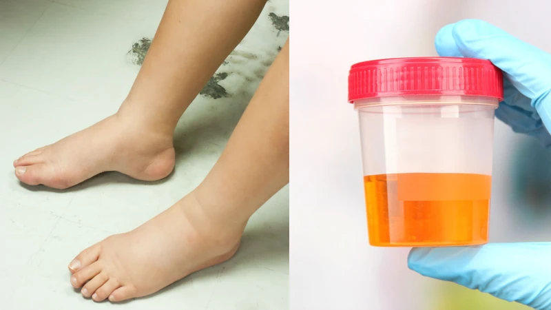 Phù mặt và nước tiểu sẫm màu là dấu hiệu cần theo dõi sớm