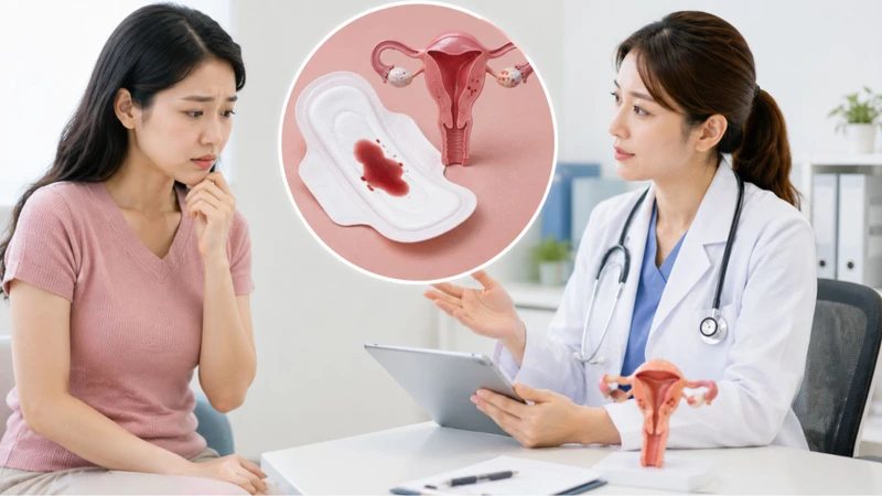 Chảy máu âm đạo bất thường là dấu hiệu cần được thăm khám sớm