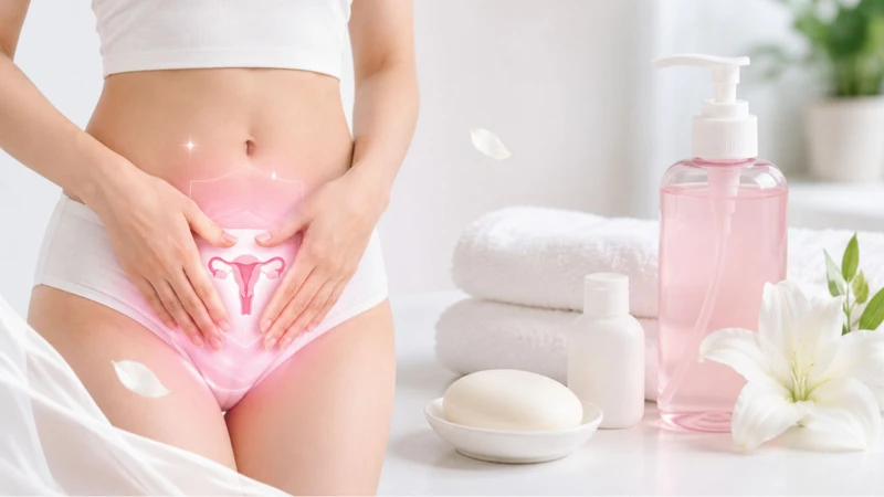Vệ sinh vùng kín đúng cách giúp duy trì môi trường âm đạo khỏe mạnh