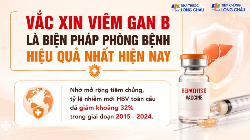 WHO đánh giá vắc xin viêm gan B là biện pháp phòng bệnh hiệu quả nhất hiện nay