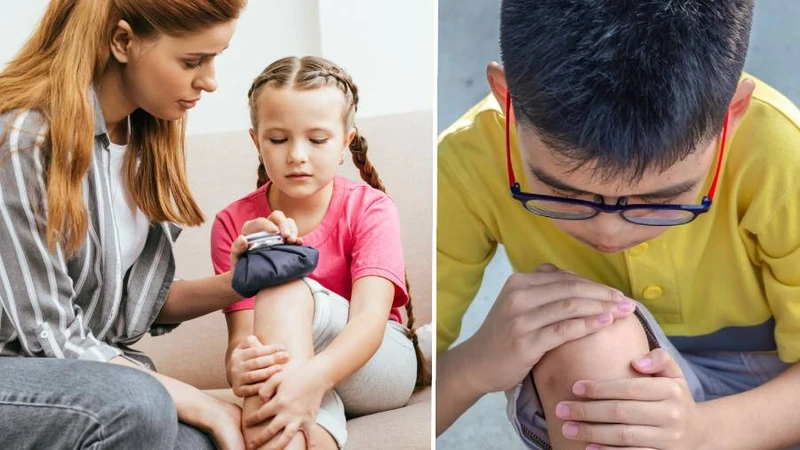 Triệu chứng đau khớp gối là một dấu hiệu cảnh báo viêm khớp gối ở trẻ em