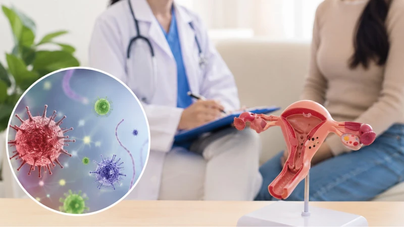 Viêm lộ tuyến không lây, nhưng có thể kèm nhiễm tác nhân lây truyền qua đường tình dục