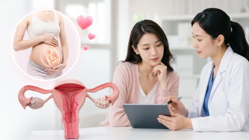 Sau điều trị viêm lộ tuyến cổ tử cung, nên tham khảo ý kiến bác sĩ trước khi mang thai
