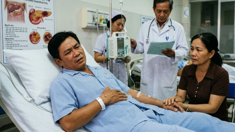 Viêm tụy cấp do sốt xuất huyết không điều trị kịp thời có thể dẫn đến hoại tử tụy