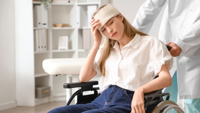 Chấn thương mạnh có thể làm tổn thương da đầu cùng với phần xương bên dưới