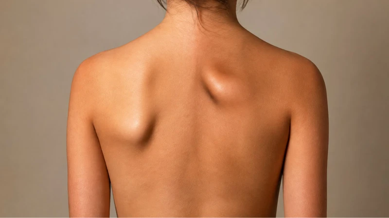 Biến dạng Sprengel khiến một bên xương bả vai nằm cao bất thường