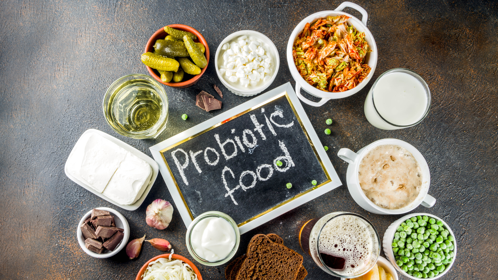 Thực phẩm giàu probiotic giúp khôi phục hệ vi sinh, cải thiện tiêu hóa sau đợt dùng kháng sinh