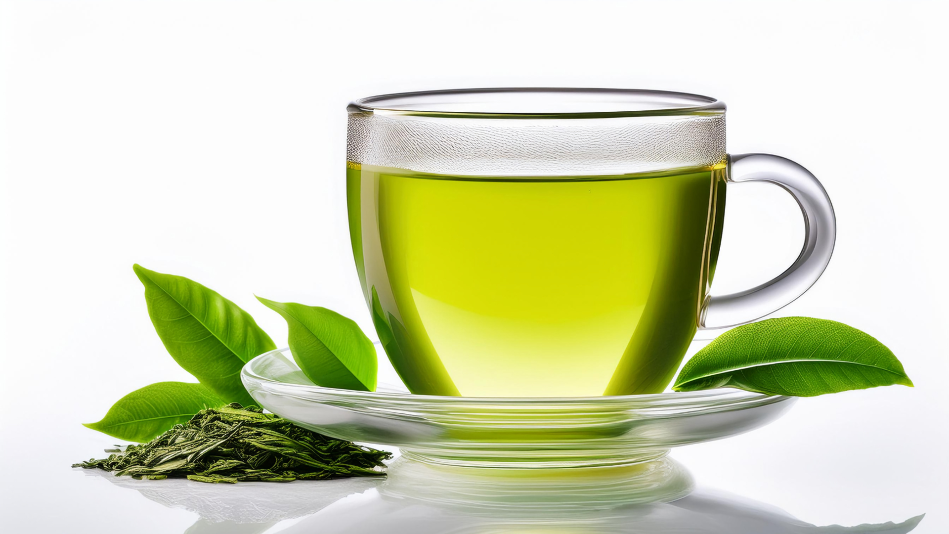 Trà xanh là loại nước lá thường được nhắc đến khi tìm hiểu uống nước lá gì để giảm mỡ máu