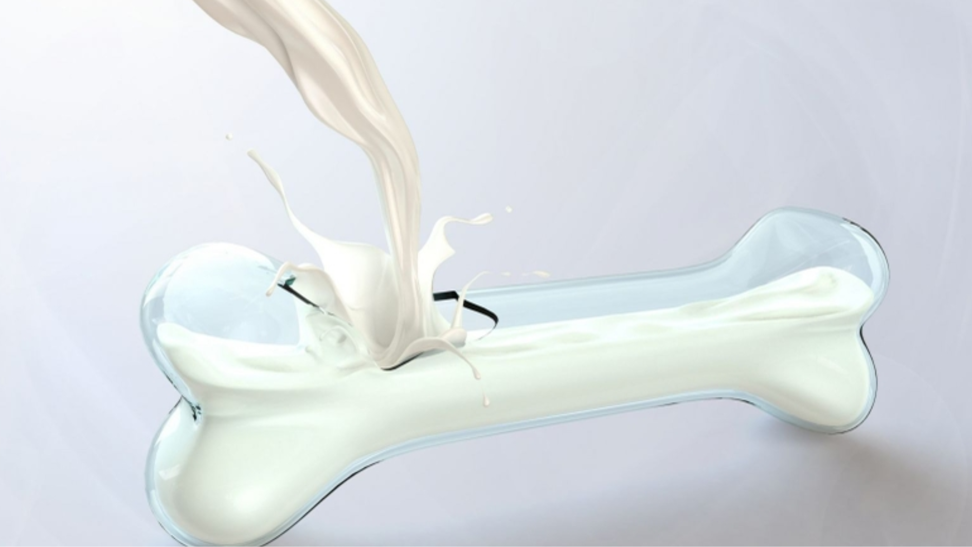 Sữa tươi không đường cung cấp canxi hỗ trợ phát triển xương chắc khỏe