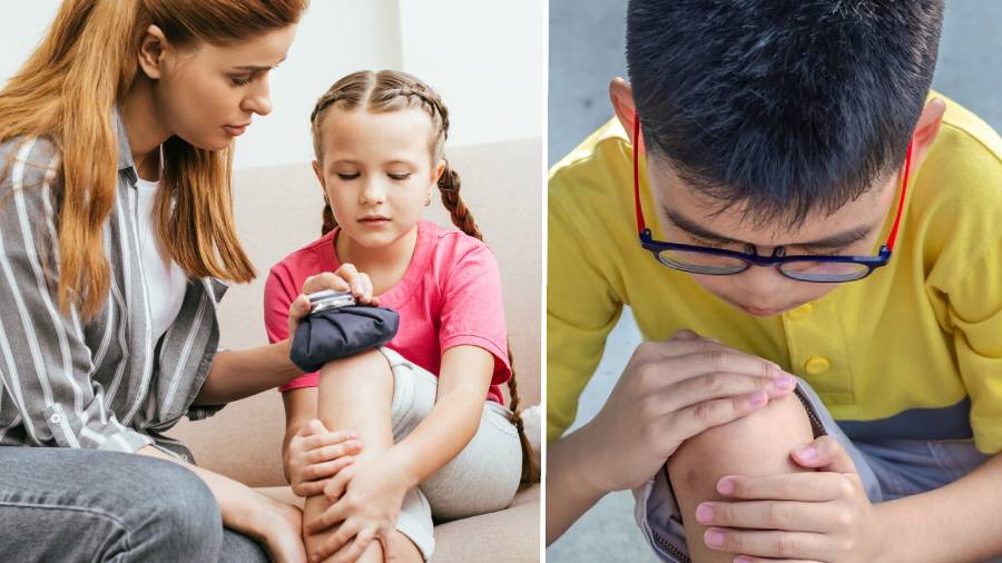 Triệu chứng đau khớp gối là một dấu hiệu cảnh báo viêm khớp gối ở trẻ em