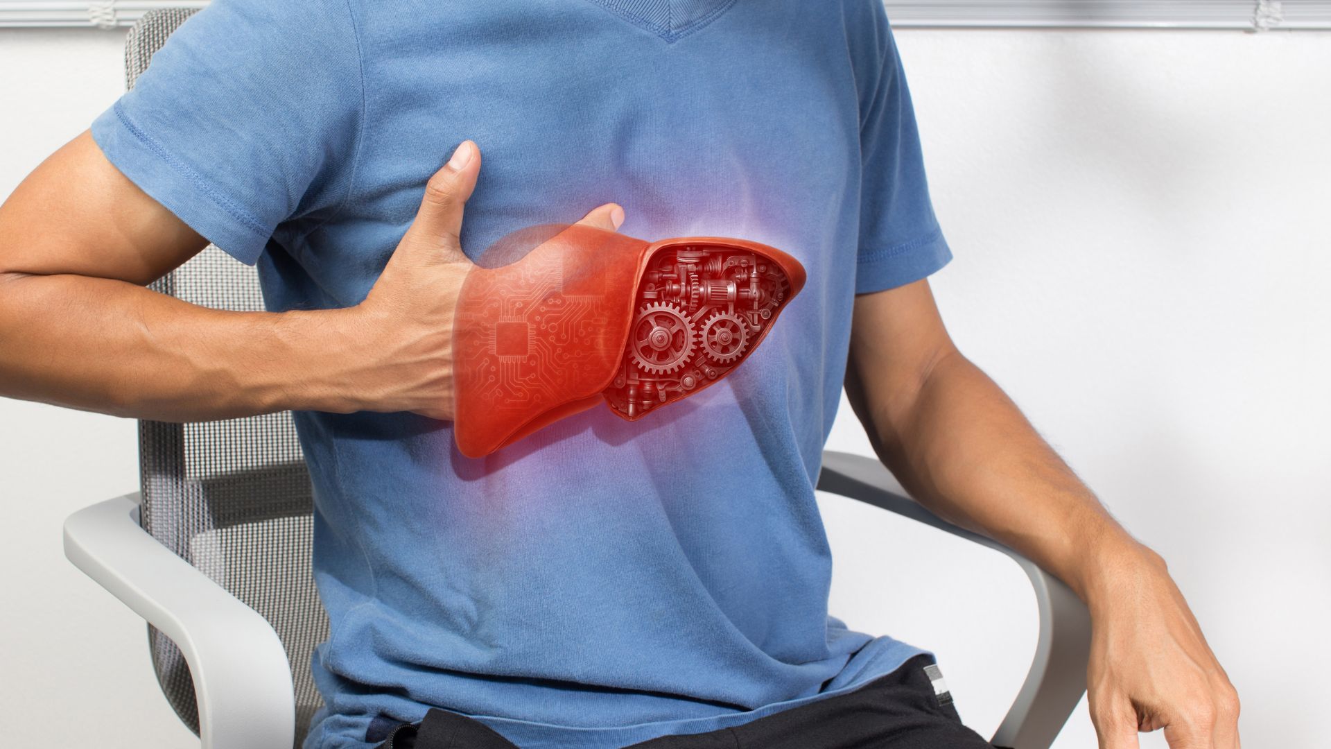 Vùng rốn gan bị tổn thương có thể gây suy giảm chức năng gan