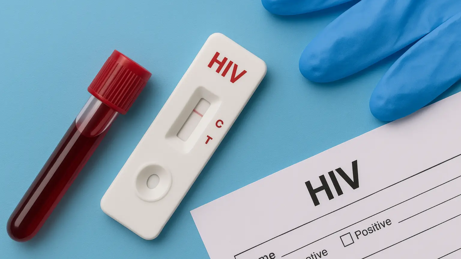 Bác sĩ sẽ lựa chọn xét nghiệm thích hợp, như xét nghiệm HIV bằng que thử nhanh giúp chẩn đoán nhanh chóng
