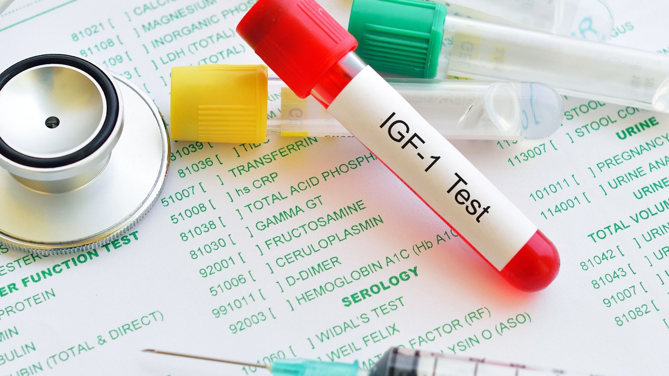 Xét nghiệm IGF là xét nghiệm máu nhằm đo nồng độ IGF-1